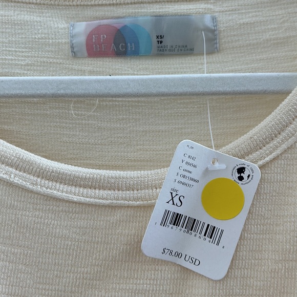 NWT Free People Beach LS Cover Up Dress - Picture 4 of 5